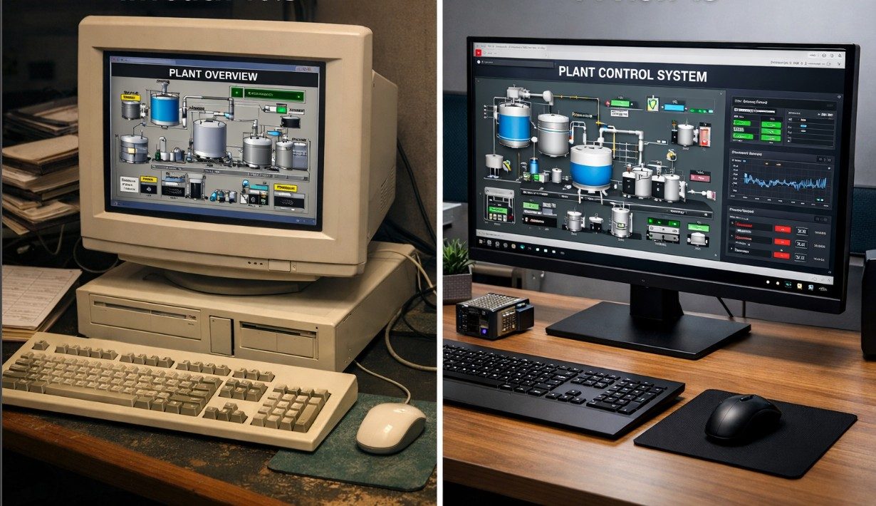 migration vers un nouveau système usine alimentaire évolusys automation et électricité industrielle